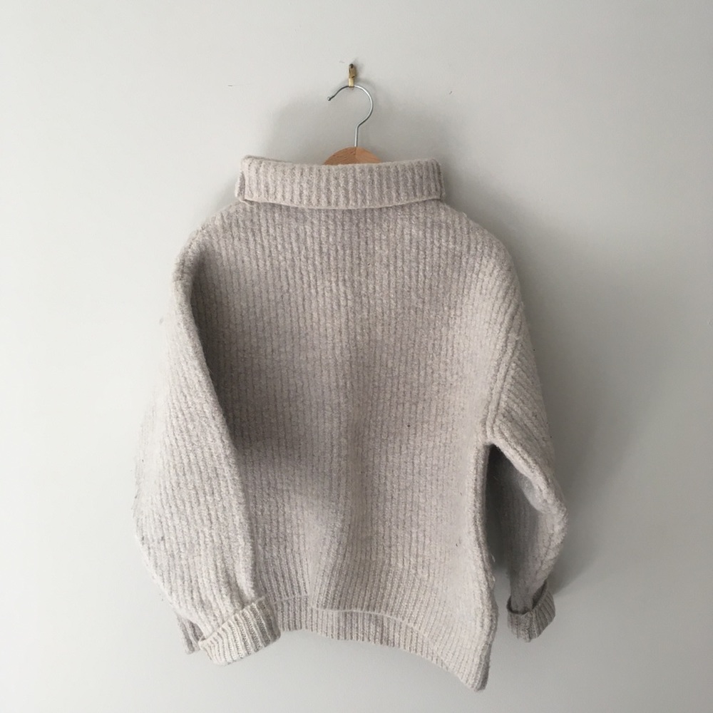 Brand New Wool Turtleneck | Yarn Made in Italy